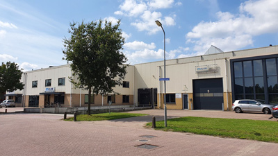 Pand mFLOR international in Twello. Pand mFLOR International BV Twello