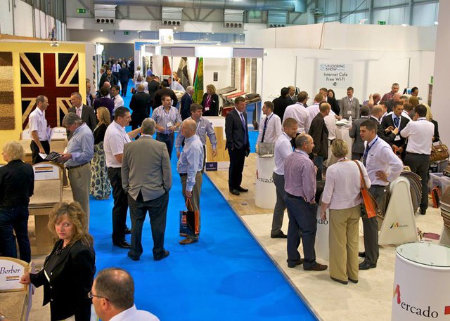 Sfeerbeeld van een eerdere editie van The Flooring Show.(Foto: The Flooring Show) Sfeerbeeld van een eerdere editie van The Flooring Show