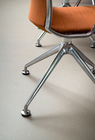 Toepassing van DecoDesign op de vloer. DecoDesign