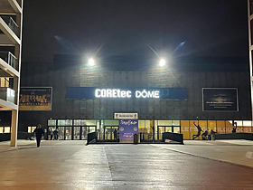 COREtec Dôme in Oostende. COREtec Dome