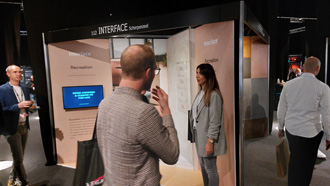 Stand van Interface