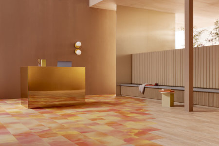 Forbo lanceerde in mei de vinyltegelcollectie Allura. (Foto: Forbo) Allura van Forbo