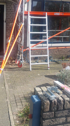 De vergunde bouwkosten voor het verbouwen van woningen bedroegen in het tweede kwartaal 577 miljoen euro. (Foto: DvdR) De vergunde bouwkosten voor het verbouwen van woningen