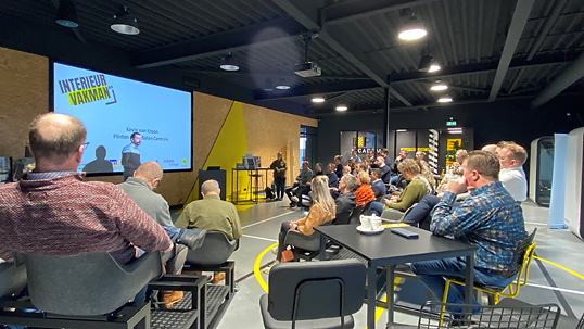 Kevin van Kroon van gastheer Plinten & Profielen Centrale in Wijk bij Duurstede. Expertmeeting Interieurvakman 8