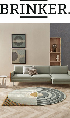 De combinatie van handtuft met carving resulteert in een prachtige structuur. brinker FG Fano Girare Green x WK Feelgood 007 013