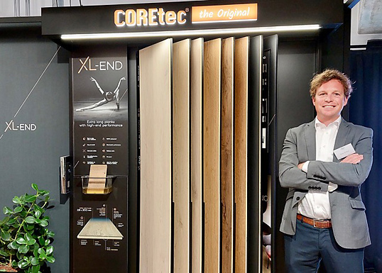 De nieuwe Sales Director Benelux van COREtec Simon Dherck