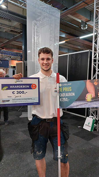 Jorrit Vermaning wint eerste prijs NKWP