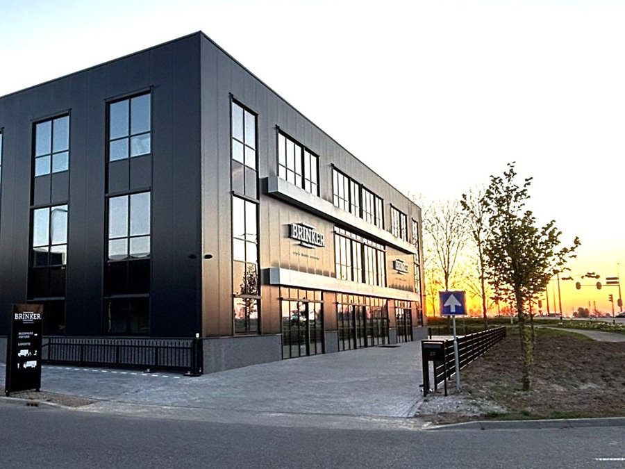 Het nieuwe bedrijfspand van Brinker in Bemmel