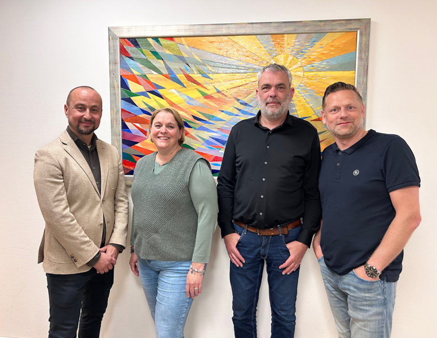 Het managementteam van Heditex
