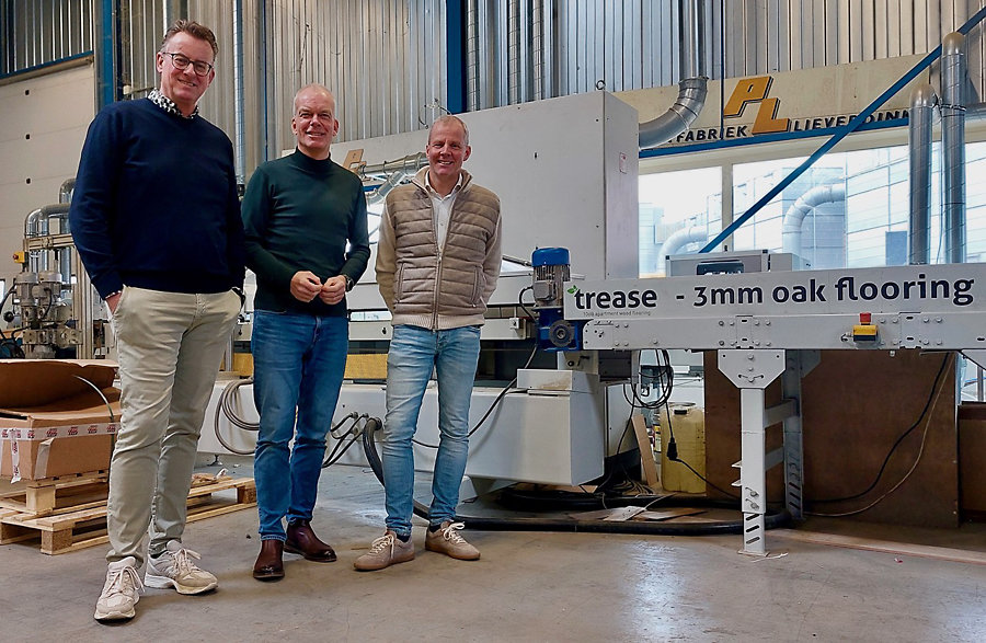 Richard Lensen Willem Smid en Danny Englebert