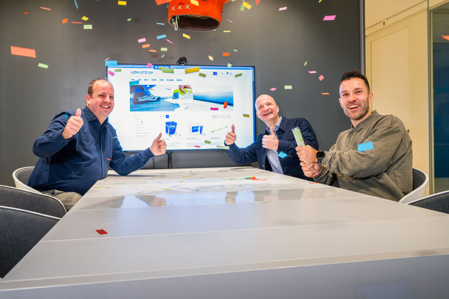 Viering webshopomzet