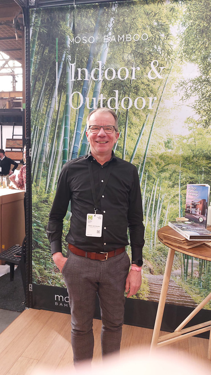 Moso Bamboos Edwin van Houten Material District is echt een beurs van nieuwigheden