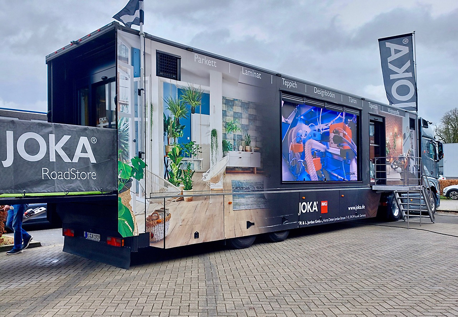 Ook de JOKA Roadstore was aanwezig
